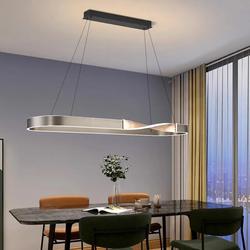 lustre Moderne led décoratif éclairage intérieur - vue 2 sur 6