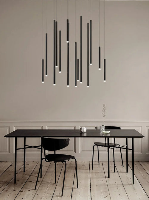 lustre led moderne minimaliste pour bars restaurants et boutiques