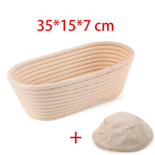 panier à pain en rotin naturel fait main pour fermentation de pâte au levain - vue 17 sur 21
