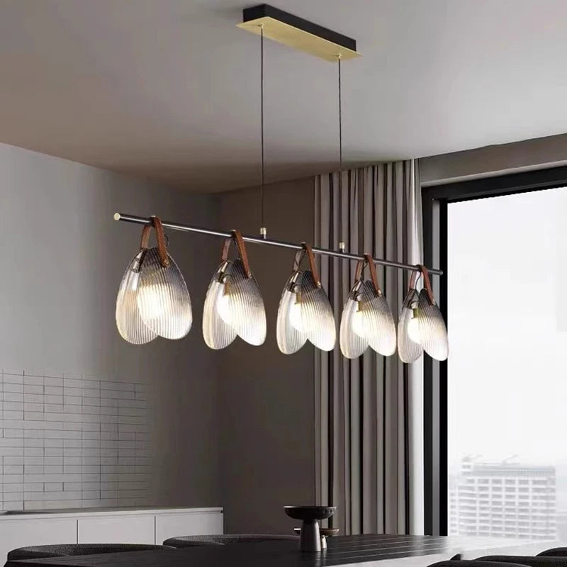 Lustre design led suspendues moderne décoratif intérieur - vue 3 sur 8