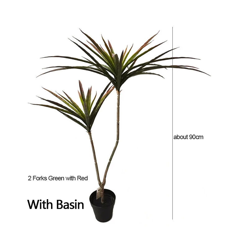 plantes artificielles dracaena pour décoration intérieure tropicale - vue 19 sur 20