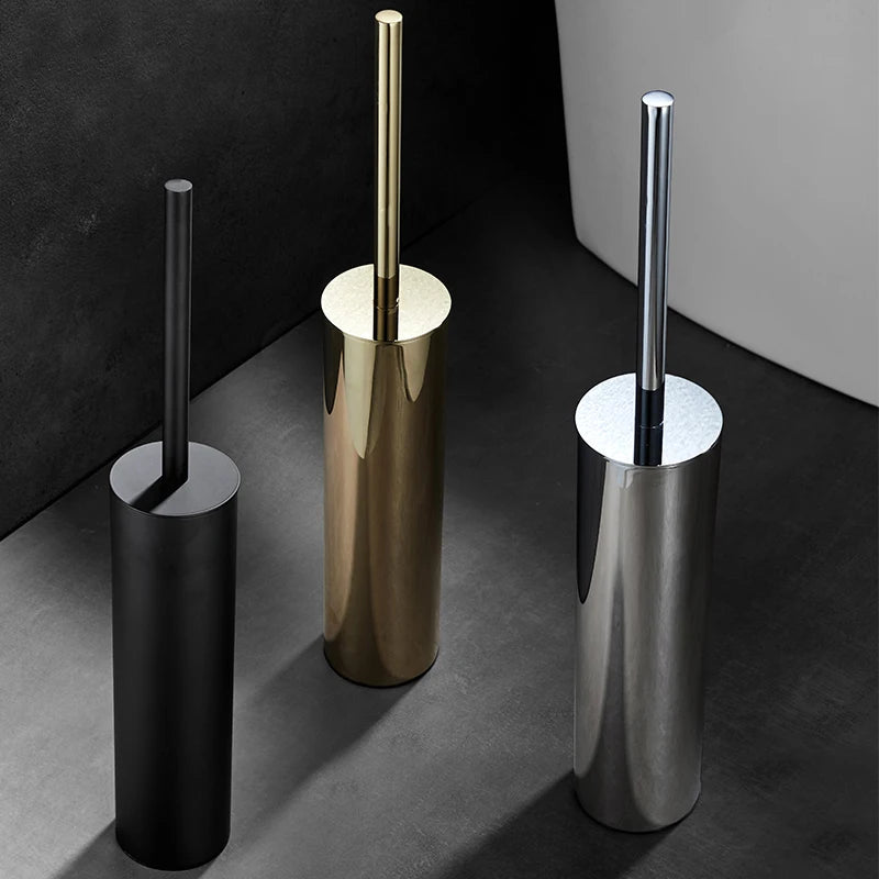 porte-brosse mural en acier inoxydable durable sans perforation