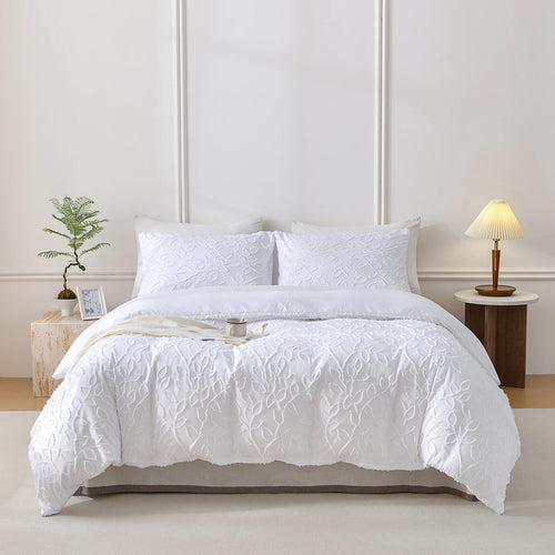 ensemble de housse de couette bohème trois pièces doux et léger