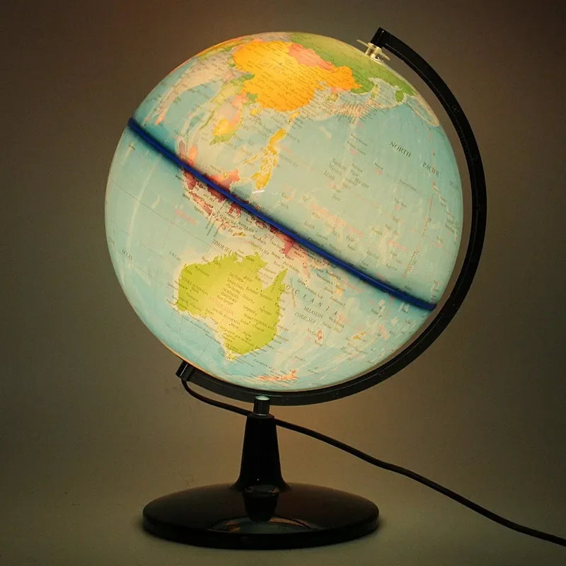 globe terrestre lumineux éducatif pour apprendre aux enfants - vue 5 sur 7