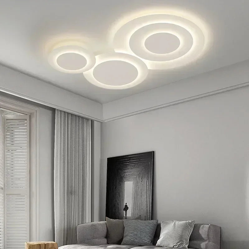 lustre moderne à leds pour intérieur décoratif - vue 6 sur 18