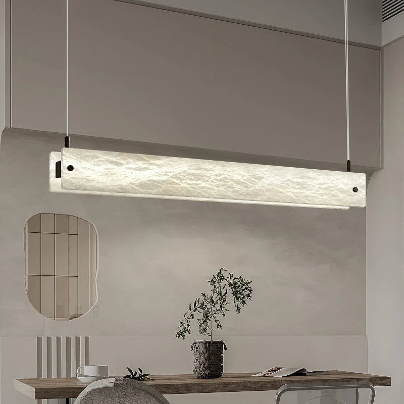suspension imitation marbre idéale pour bar restaurant - vue 2 sur 8