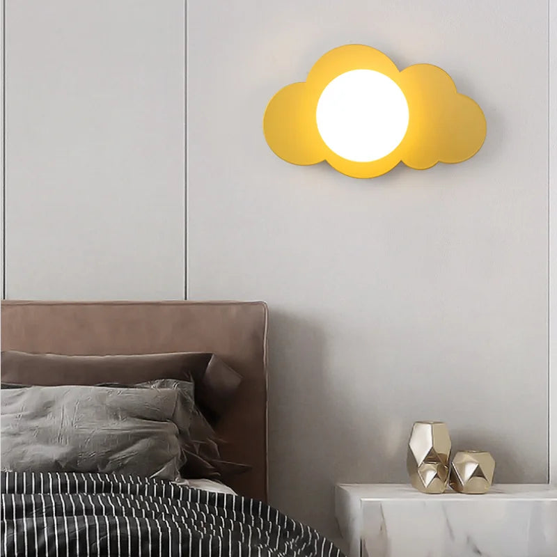 applique murale design moderne forme nuage pour intérieur élégant - vue 4 sur 10