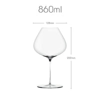verre a vin cristal fait main bourgogne 1l