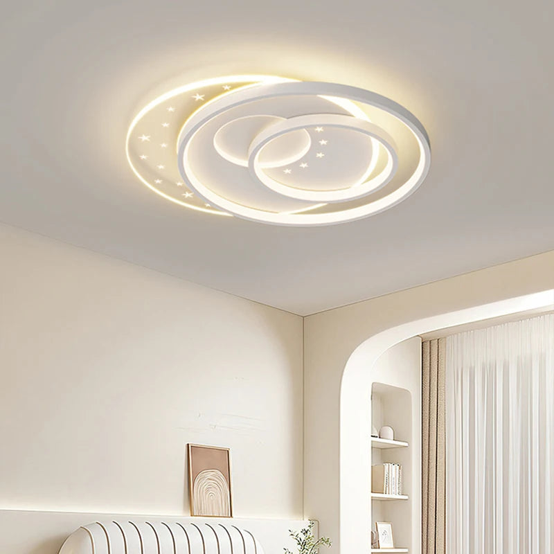 plafonnier led nordique créatif pour éclairage intérieur moderne - vue 7 sur 9