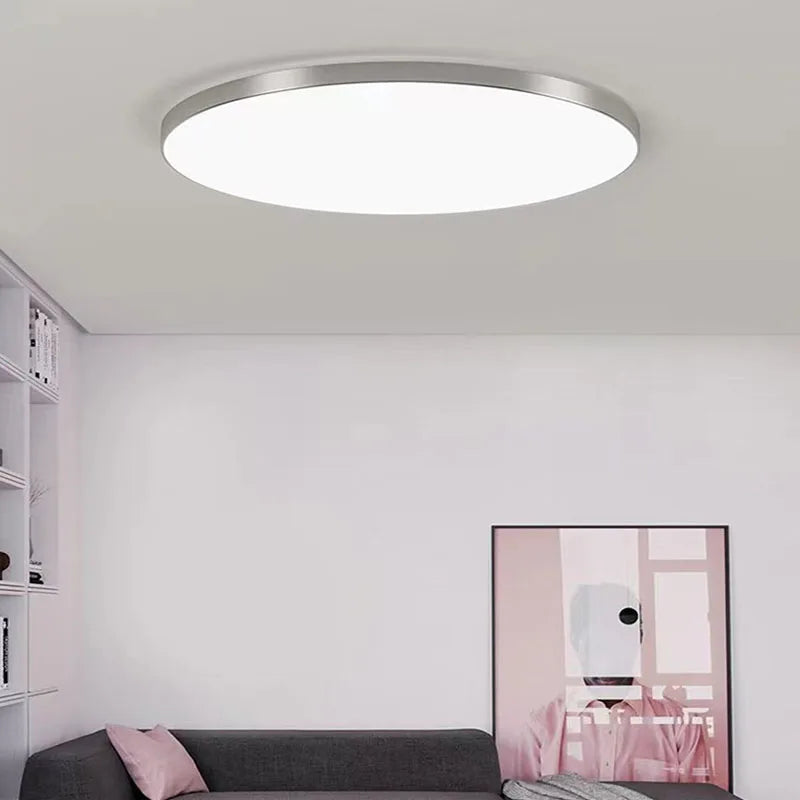 Plafonnier LED lustre de plafond moderne 48W 36W 24W plafonnier lumières pour chambre cuisine salle de bain salle à manger éclairage - vue 6 sur 10