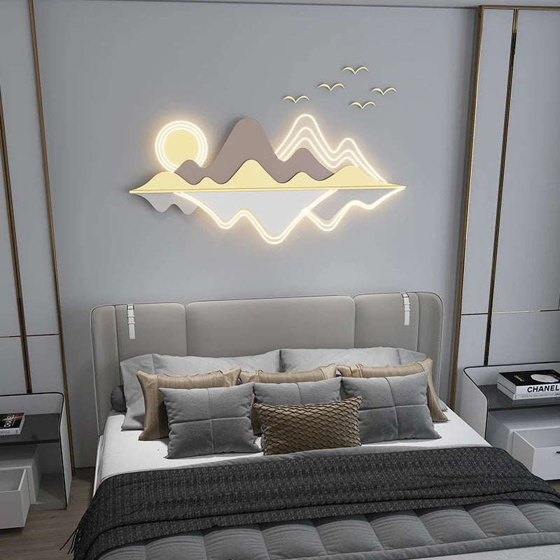 applique murale moderne décorative pour intérieur créatif et élégant - vue 4 sur 10