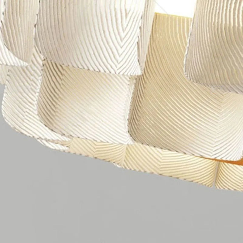 lustre led moderne style 	 acrylique gradation variable - vue 6 sur 9