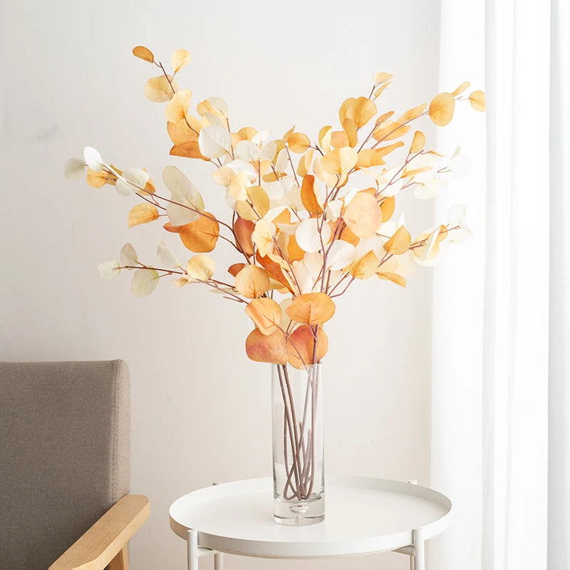 plante artificielle eucalyptus pour décoration automnale et arrangements DIY - vue 3 sur 16