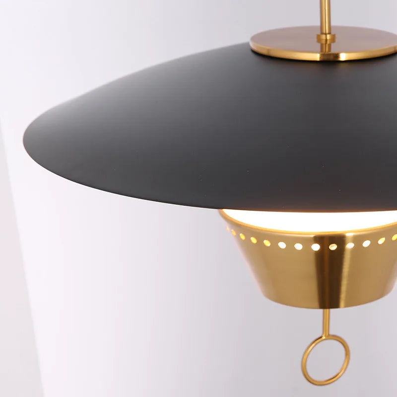 suspension moderne en forme dovni pour divers espaces - vue 5 sur 7