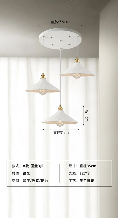 suspension artisanale wabi-sabi pour ambiance japonaise moderne - vue 14 sur 16