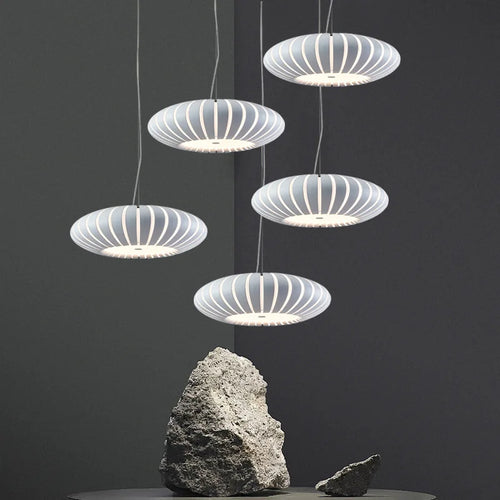 Plafonnier LED moderne chambre créative chaude citrouille Restaurant décor