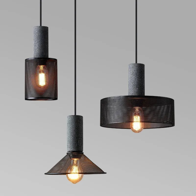 Suspension en ciment pour Loft industriel