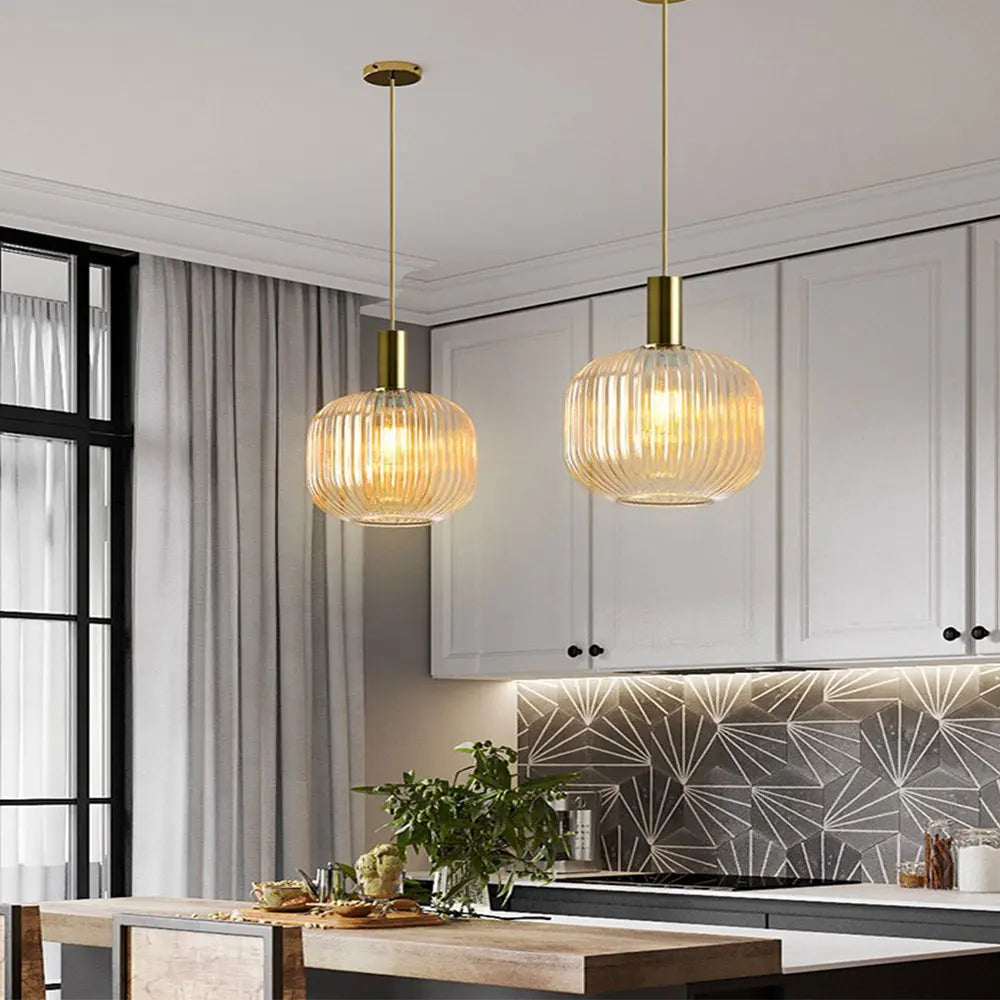 lustre en verre lumineux pour décoration intérieure élégante - vue 4 sur 21