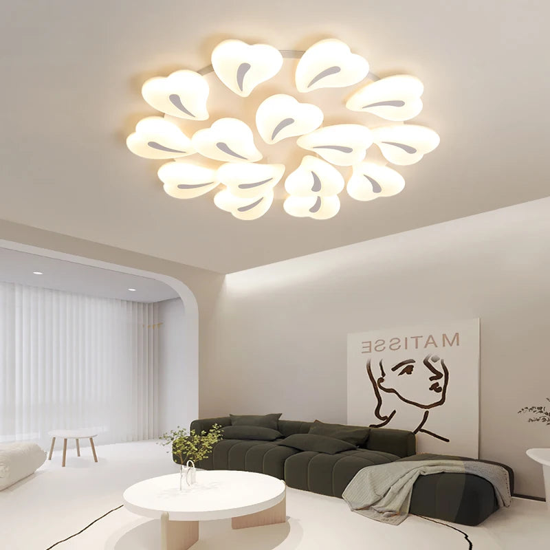 lustre en cristal de luxe avec éclairage led pour intérieur - vue 5 sur 10