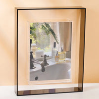 cadre photo acrylique transparent support décoration intérieure bureau