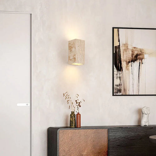 applique murale led créative en forme de cuboïde 3000k - vue 5 sur 8