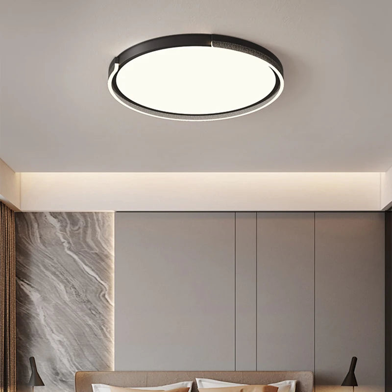 plafonnier minimaliste italien design luxe protection des yeux - vue 3 sur 7