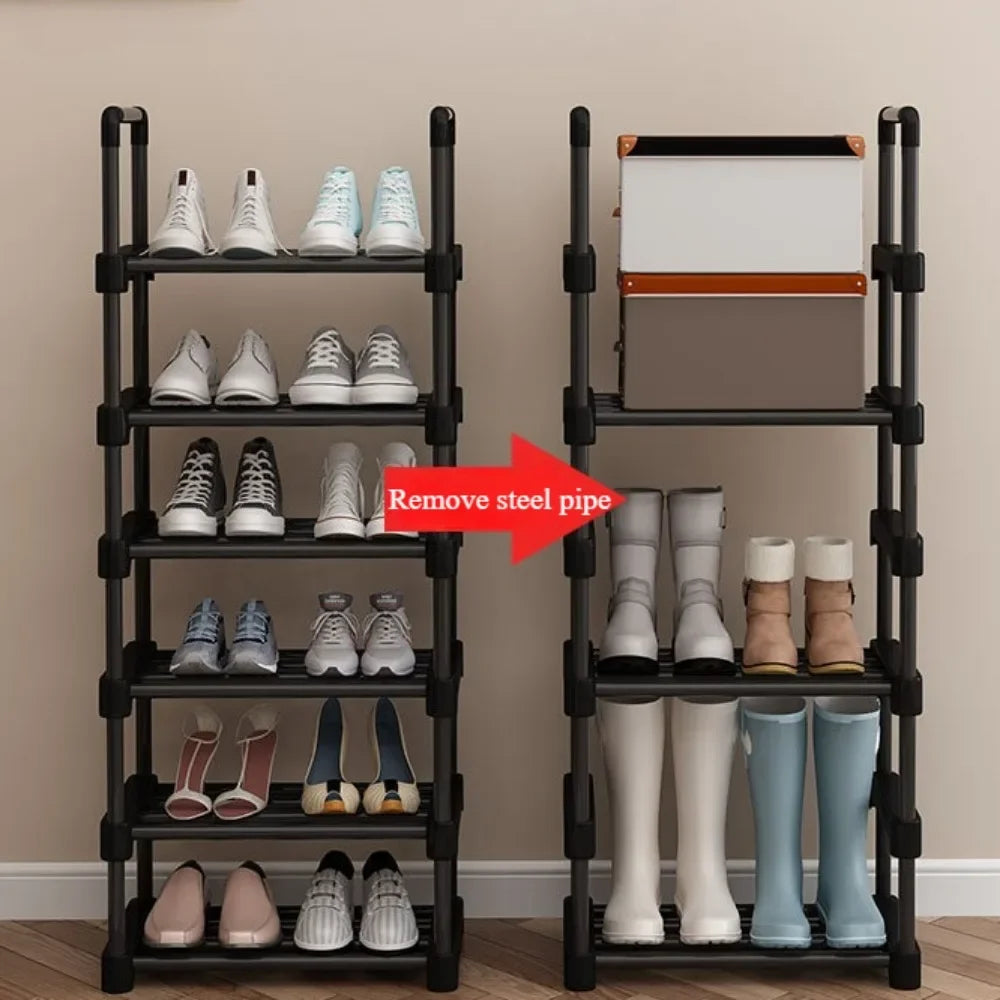étagère à chaussures amovible multicouche pour rangement pratique - vue 3 sur 11