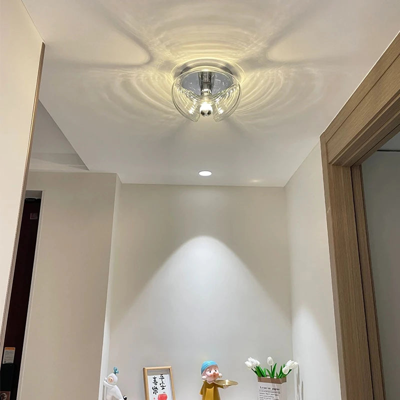 applique murale moderne en verre pour décoration intérieure et éclairage - vue 6 sur 11