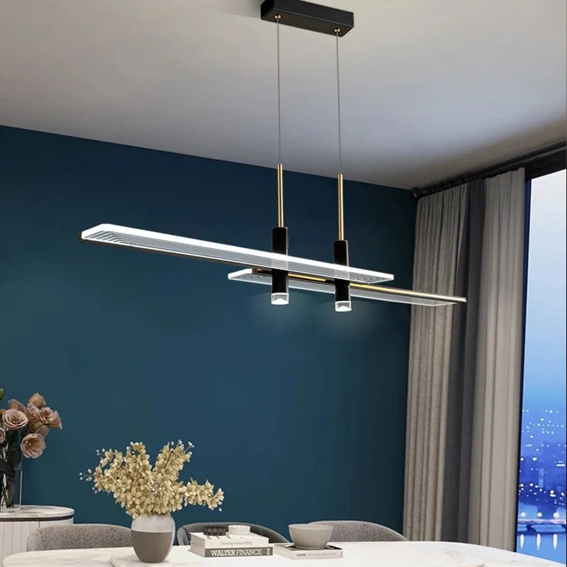 lustre et suspension led design créatif postmoderne minimaliste - vue 6 sur 10