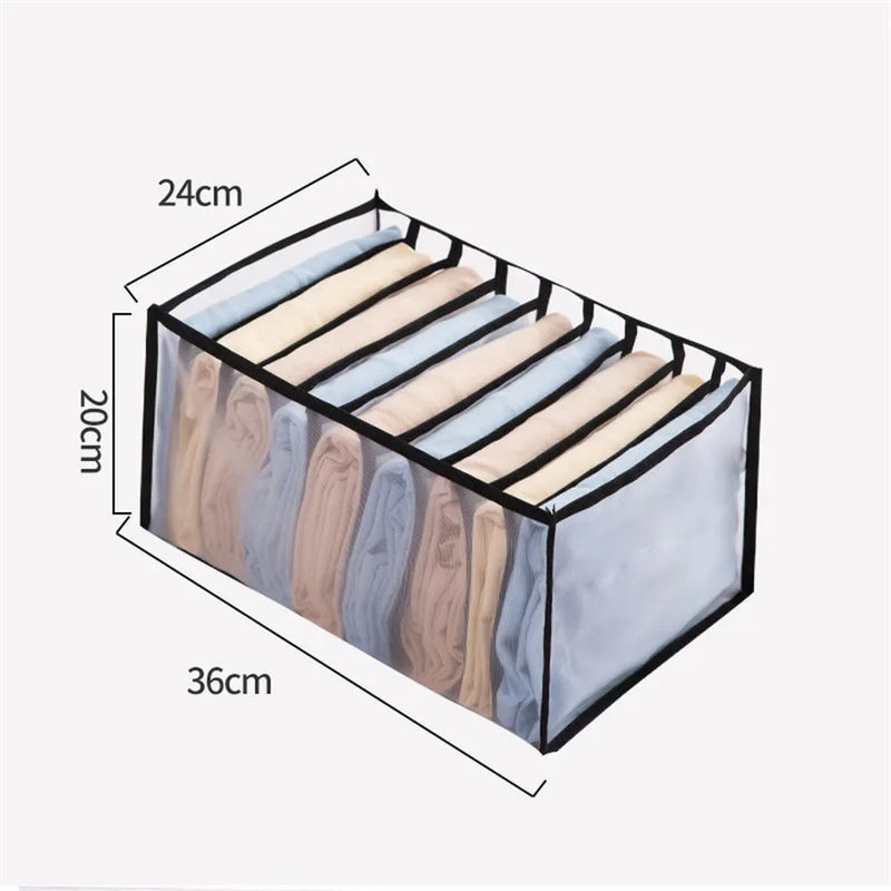 organisateur de vêtements pour rangement de pantalons et sous-vêtements
