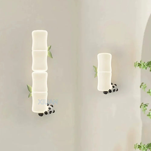applique murale led singe panda pour enfants