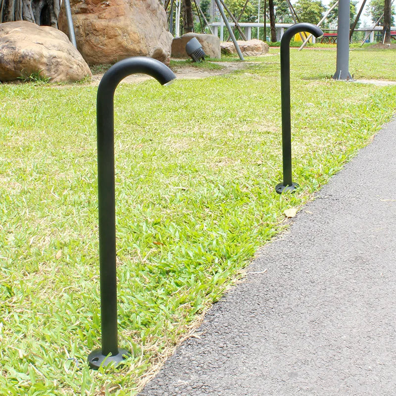 lampe à poser moderne en aluminium pour jardin extérieur étanche - vue 4 sur 10