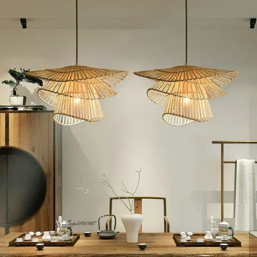 lustre multicouche suspension pour décoration intérieure - vue 3 sur 11