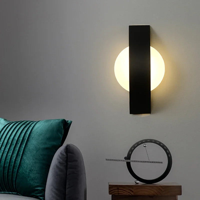 applique murale nordique led pour extérieur et intérieur