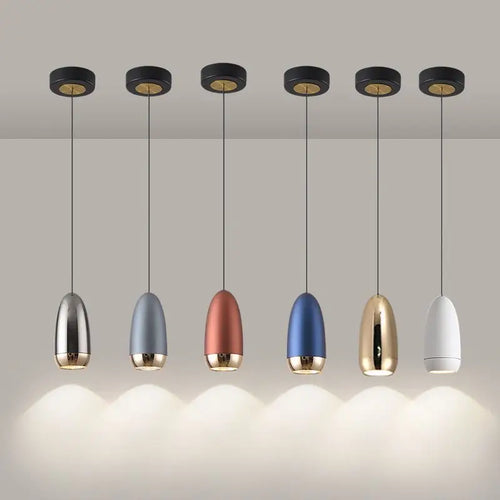 suspension led minimaliste avec gradation tactile et irc élevé