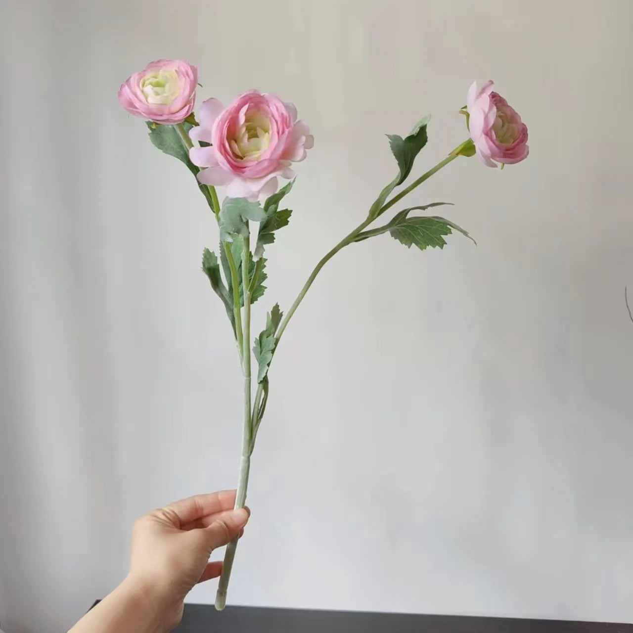 bouquet de fleurs artificielles en soie pour décoration et accessoires photo - vue 8 sur 12