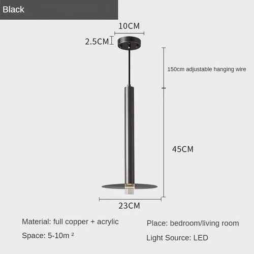 lustre moderne minimaliste créatif pour bar et restaurant - vue 10 sur 10