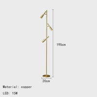 lampadaire minimaliste pour lecture et étude