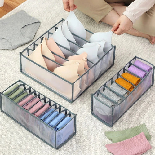 paniers de rangement organisateurs pour vêtements et sous-vêtements - vue 5 sur 15