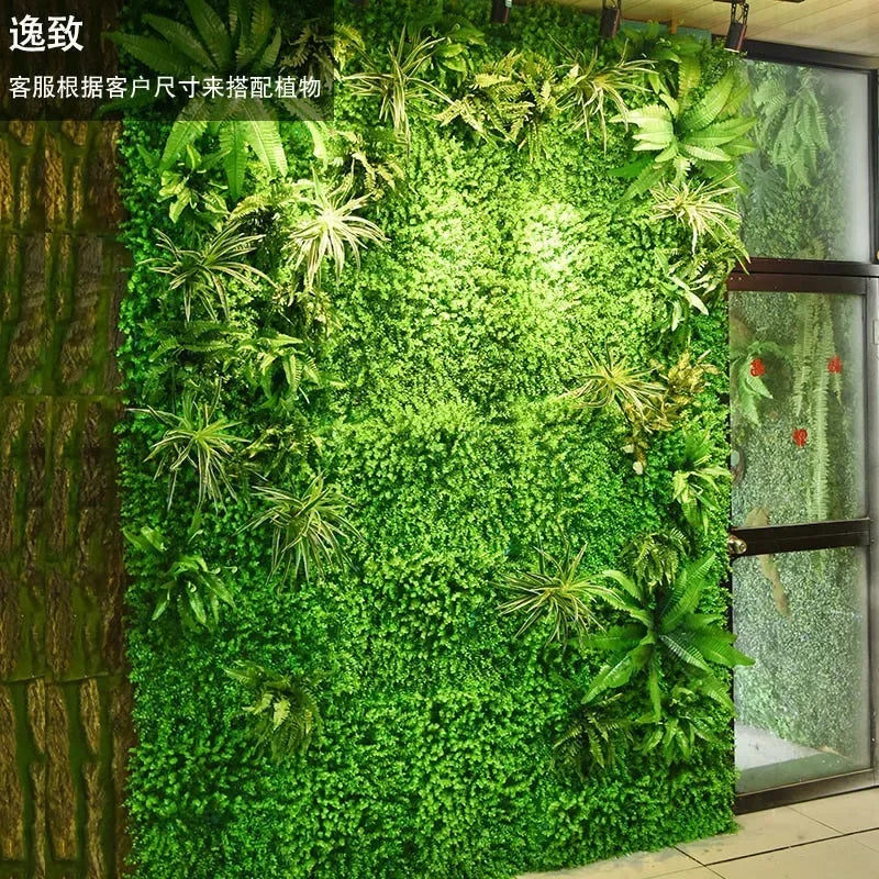 décoration végétale murale verte pour intérieur élégant - vue 23 sur 25