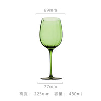 Verre a whisky retro cristal motif vertical design