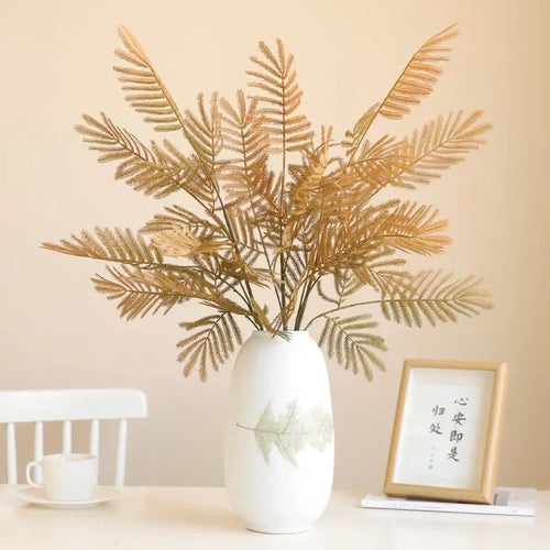 plante artificielle mimosa pour décoration rustique et accessoires photo - vue 3 sur 10