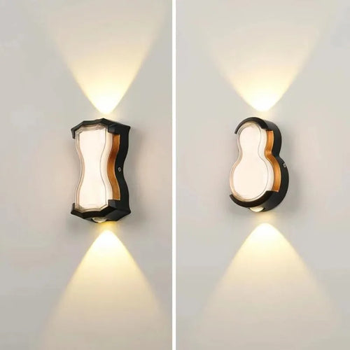 applique murale extérieure moderne étanche à led pour tous espaces - vue 7 sur 12