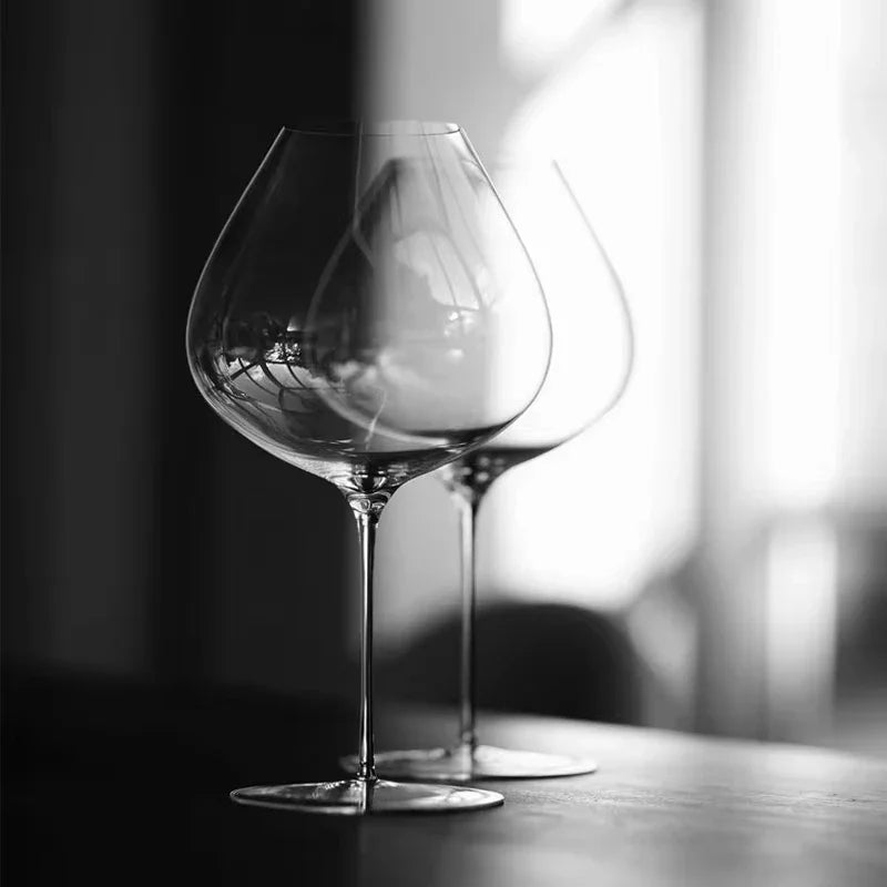 Verre a vin cristal fin souffle grande contenance