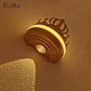 2023 New Crown Wall Lamp LED Outdoor Waterproof Wall Light IP65 Staircase Wall Lamp Children's Bedroom Wall Decoration Sconces