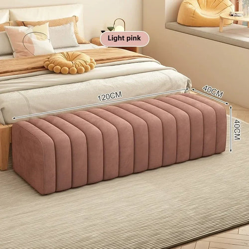 banc à chaussures design moderne avec repose pieds doux et confortable - vue 11 sur 26