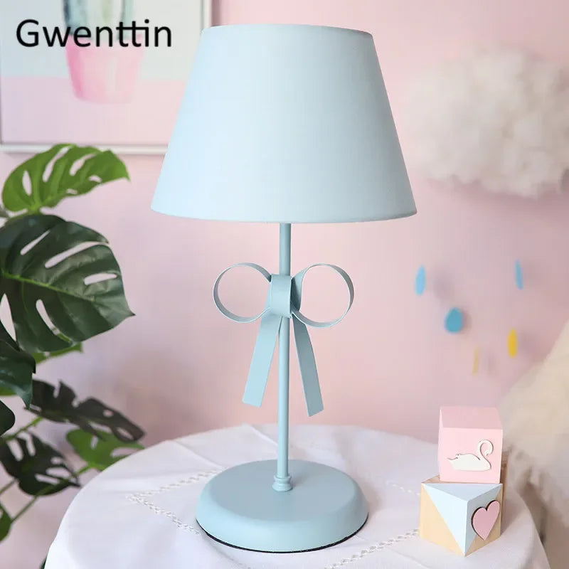 lampe de bureau moderne à nœud papillon pour chambre décorative - vue 14 sur 14