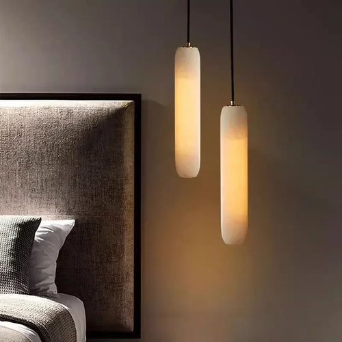 lustre en marbre naturel nordique pour décoration intérieure - vue 4 sur 7