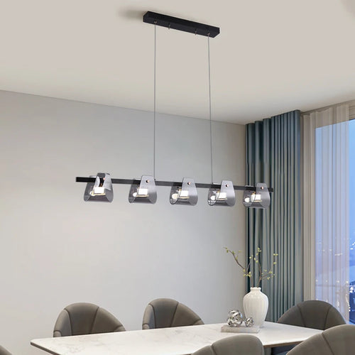lustre minimaliste italien en cuivre design moderne décoratif