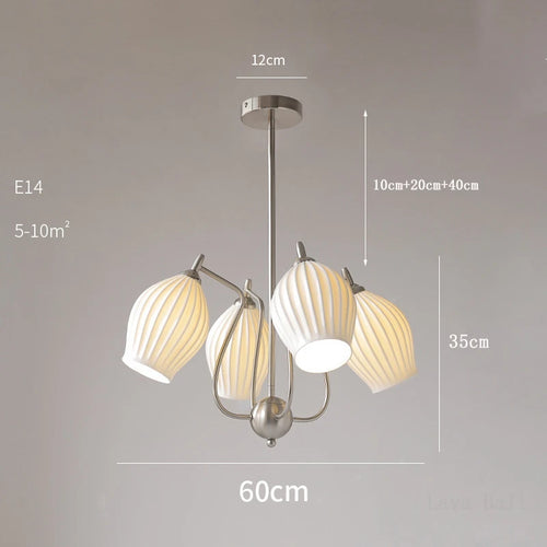 lustre bauhaus français en céramique pour intérieur élégant - vue 9 sur 12
